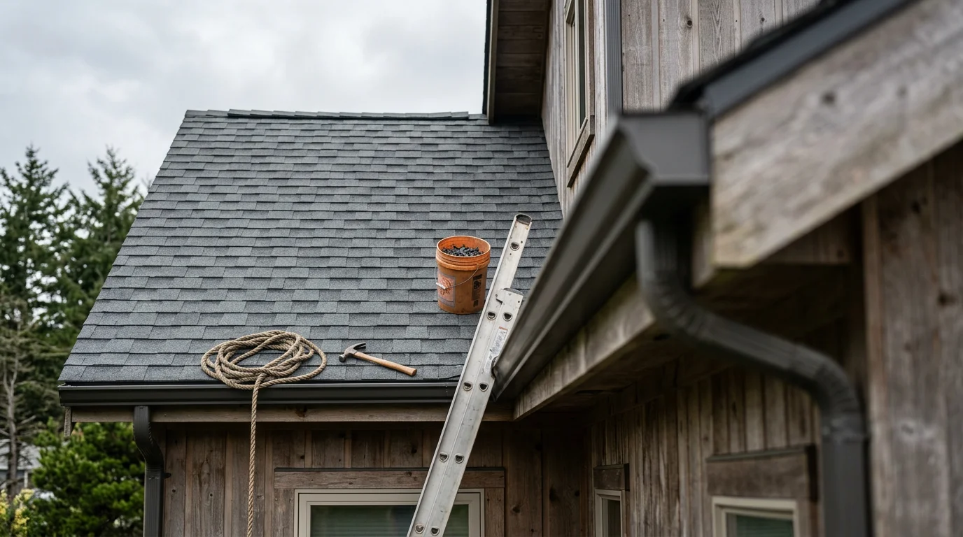 Residential roofing installation in Coos Bay